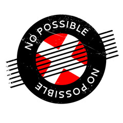 No Possible rubber stamp. Grunge design with dust scratches. Effects can be easily removed for a clean, crisp look. Color is easily changed.