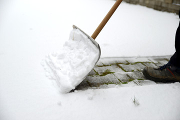 Schnee räumen