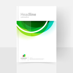 Fototapeta premium Cover template