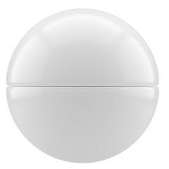 Open Sphere POS POI Blank Empty Stand