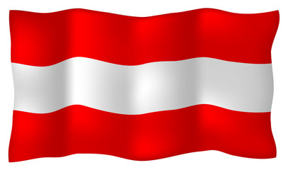 &Ouml;sterreich Flagge