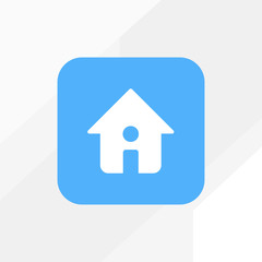 Fototapeta na wymiar Home information minimalistic vector icon for web design and mobile application user interface