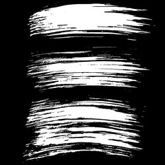 Ink vector brush strokes background. Vector illustration. Grunge texture.