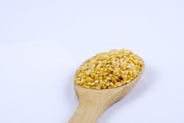 Toor dal, famous Indian legume also called yellow Pigeon peas