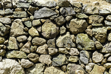 Natural rock, wall, texture