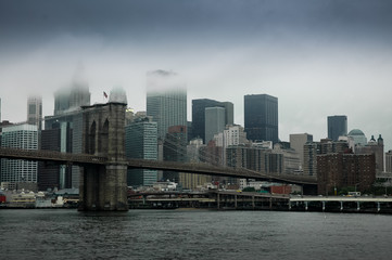 Fog Over Lower Manhattan