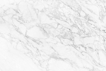 White marble texture with natural pattern for background or design art work.