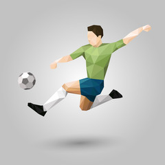 geometric jumping kick