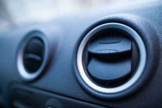Car air vents detail