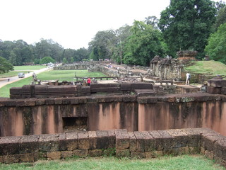 遺跡　カンボジア　仏像