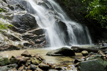 Kanching Waterfalls near Kuala Lumpur, Malaysia