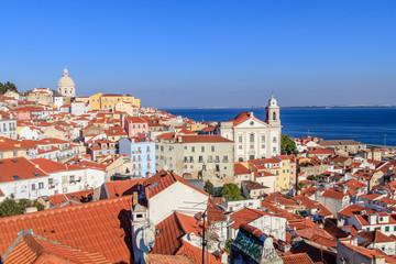 Vista de Alfama Lisboa