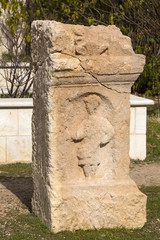 The ruins of the ancient citadel in Amman, Jordan