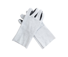 Leather gloves for welding