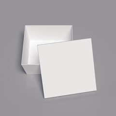 Cardboard box template
