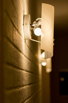 Sconce on the wall
