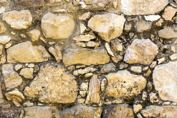 Photo of an old brick wall close up shot