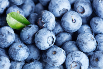 Blueberries background