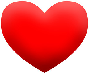 Grungy Valentines Day Love Heart - obrazy, fototapety, plakaty