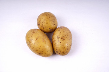 potato isolated on white background