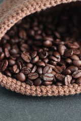 roasted coffee beans