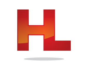 Obraz premium HL Letter Logo