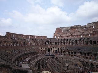 Fototapeta na wymiar Colosseum, Rome, Italia