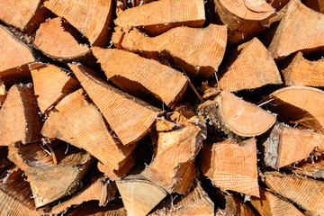 Hintergrund Holz im Holzstock