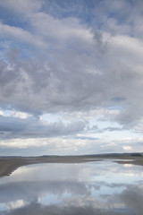 View from Holy Island Causeway, Northumberland