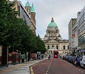 Parlament in Belfast - obrazy, fototapety, plakaty