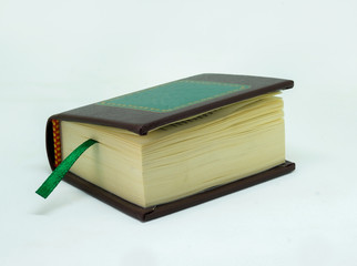 Pocket book on a white background