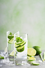Infused detox water