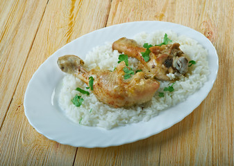 Chicken And Rice In The Slow Cooker