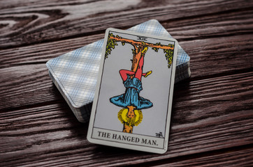Deck of cards Tarot Rider-Waite.