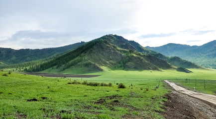 Road in the mountains