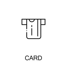 Card flat icon