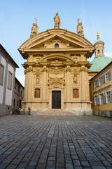 Fototapeta na wymiar Saint Catherine's Church in Graz, Austria