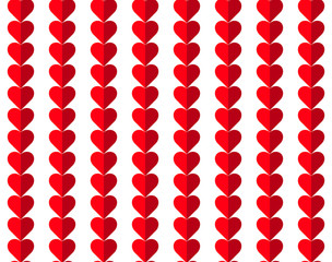 Heart seamless pattern for Valentine's Day, mothers day, wedding invitation card. love concept wallpaper/texture.