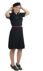 pretty woman with clothes 1940