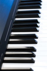 Fototapeta premium Piano and Piano keyboard