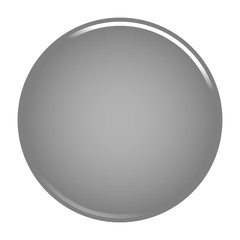 Gray circle button blank web internet icon