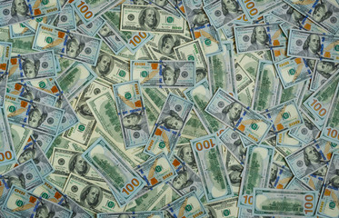 Dollar money banknotes texture background
