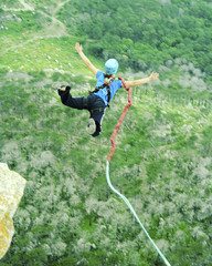Rope jumping.