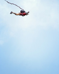 Rope jumping.