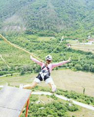Rope jumping.