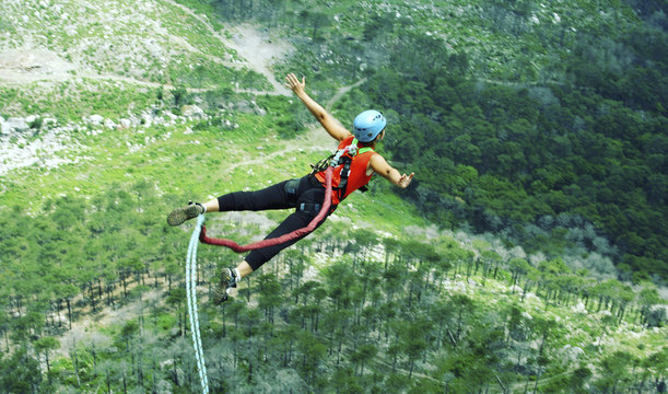 Rope jumping.