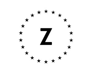 Z Letter Stars Logo