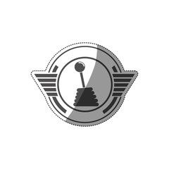 Racing motorsport symbol icon vector illustration graphic