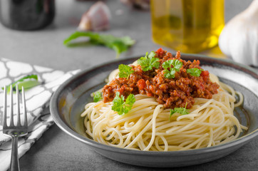 Spaghetti bolognese homemade