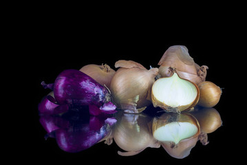 Group onions with reflection